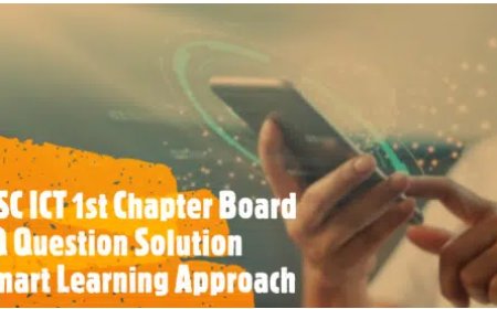আইসিটি ১ম অধ্যায় :সৃজনশীল বোর্ড প্রশ্ন ও উত্তর( ICT 1st Chatper CQ Question with Anwer) ICT Suggestion 2025 ও 2026