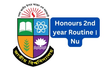 Honours 2nd year exam Routine 2023 2024 (অনার্স ২য় বর্ষ রুটিন 2023 2024) NU Hons 2nd year exam Routine