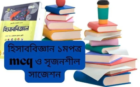 এইচএসসি হিসাববিজ্ঞান ১মপত্র সাজেশন ২০২৫ ২০২৬ । HSC Accounting 1st paper Suggestion 20245 2026। MCQ ও সৃজনশীল । pdf