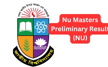 NU Masters Preliminary  Exam Result 2025 (মার্কশীট ও সিজিপিএসহ রেজাল্ট)