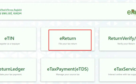 অনলাইনে আয়কর রিটার্ন জমা দেবেন যেভাবে ২০২৫-২০২৬