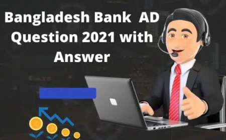 Bangladesh Bank AD Question 2021 with Answer
