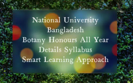 NU Botany Syllabus pdf / Botany Syllabus National University/NU Syllabus