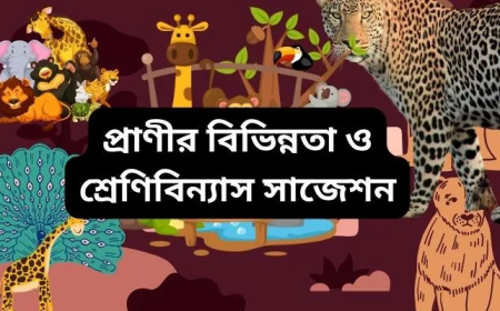 প্রাণীর বিভিন্নতা ও শ্রেণিবিন্যাস সাজেশন । সৃজনশীল ২০২৫-২০২৬