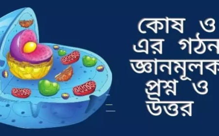 কোষ ও এর গঠন জ্ঞানমূলক প্রশ্ন ও উত্তর সাজেশান ২০২৫-২০২৬