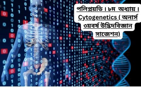 পলিপ্লয়ডি । ৮ম  অধ্যায় । Cytogenetics ( অনার্স ৩য়বর্ষ উদ্ভিদবিজ্ঞান সাজেশন)