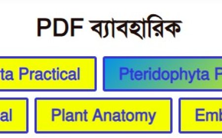 Botany Honours Second Year Practical