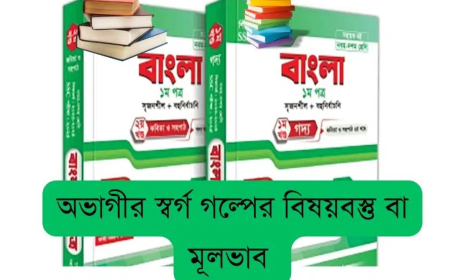 অভাগী গল্পের চরিত্র বিশ্লেষণ বা পরিচিত