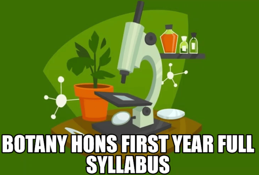 Botany Hons First year exam 2023 suggestion and Syllabus