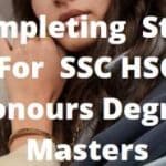 Completing Story For SSC HSC Honours Degree Masters